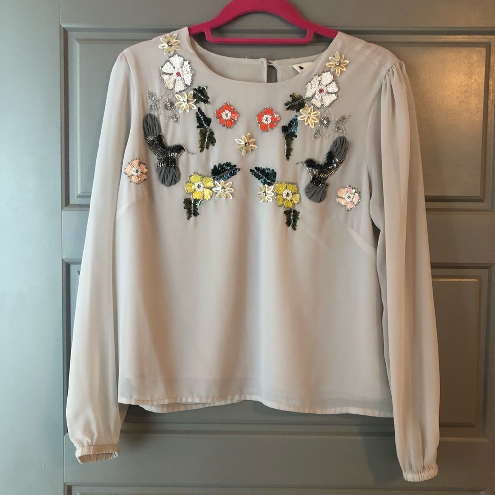 Sequin Embellished Yumi Blouse